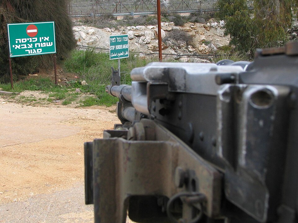 View of the Israel-Lebanon border used for regional tension coverage.